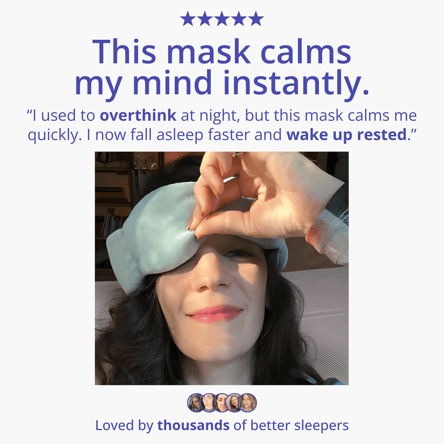 DreamOra™ Stress - Relief Sleep Mask - Fuzed