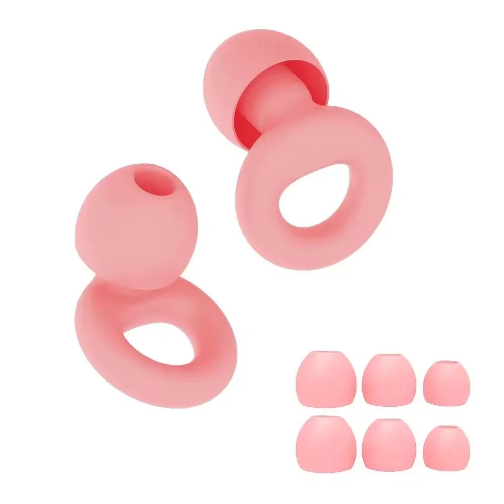 Silicone Earplugs for Noise Cancel. - Fuzed