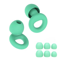 Silicone Earplugs for Noise Cancel. - Fuzed