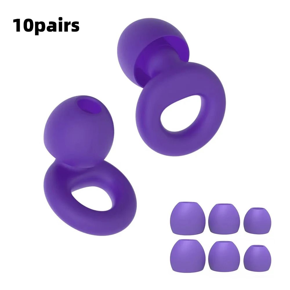 Silicone Earplugs for Noise Cancel. - Fuzed