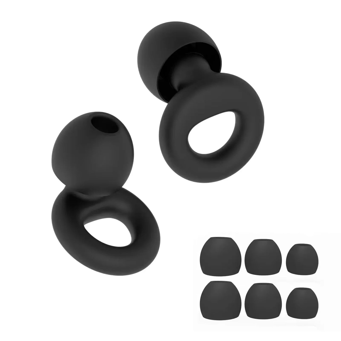 Silicone Earplugs for Noise Cancel. - Fuzed