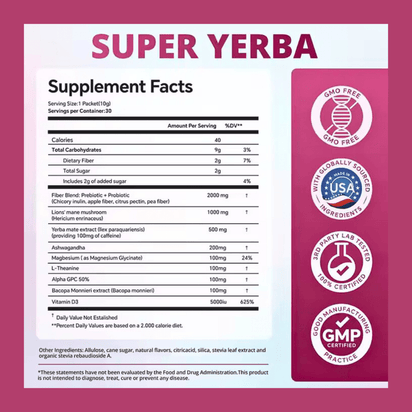 Super Yerba – Natural Energy & Balance - Fuzed